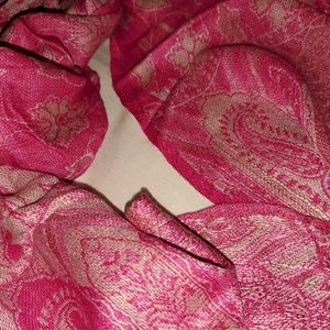 Pink pashmina scarf